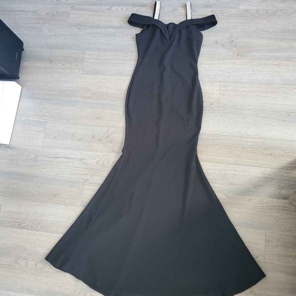 Fashion Nova Black Gown